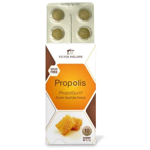 Propolis Propolgum žuvačky  11 g (10 žuvačiek po 1,1 g)