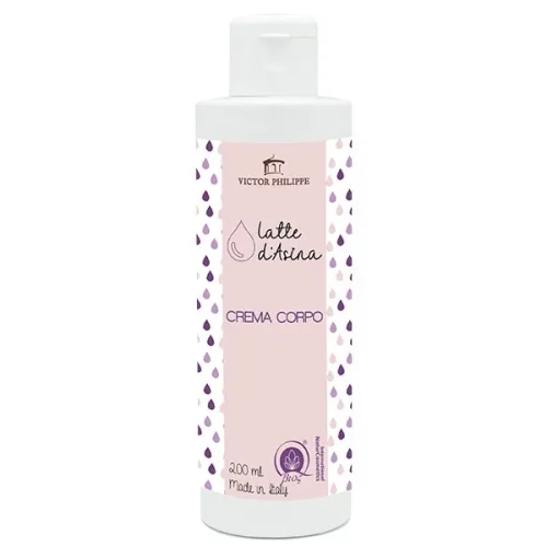 Telový krém s oslím mliekom  Bio  200 ml