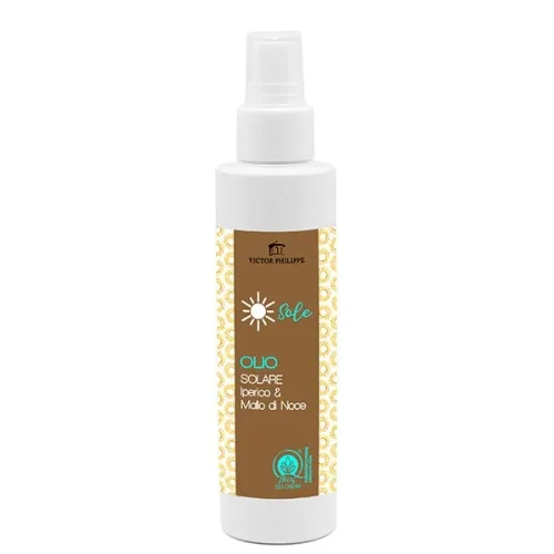 Opaľovací olej s ľubovníkom bodkovaným a orechovou šupkou  Bio  150 ml