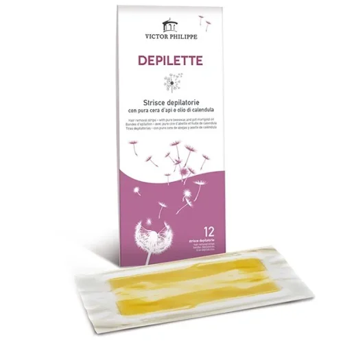 Depilačné voskové pásiky Depilette   12 ks