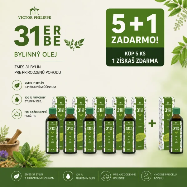BYLINNÝ Olej 31 BYLIN Bio 100 ml AKCIA 5+1