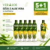 VerAloe čistý Aloe Vera nápoj 99,9% s dužinou Bio 1000 ml AKCIA 5+1