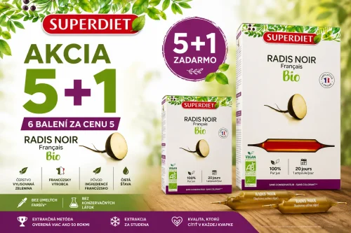 Čierna reďkovka Bio  20 x 15 ml AKCIA  5 + 1
