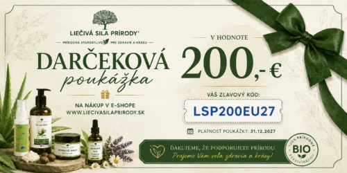 Darčeková poukážka 200,- €