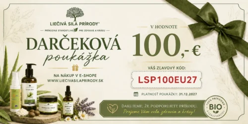 Darčeková poukážka 100,- €