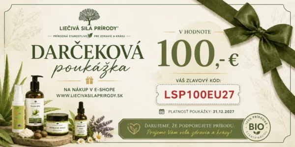 Darčeková poukážka 100,- €