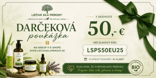 Darčeková poukážka 50,- €